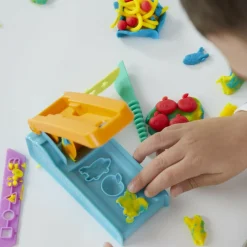 PLAY-DOH , la fabbrica del divertimento, playset di attività manuali, pasta modellabile in 3 colori> Plastilina E Pasta Modellabile