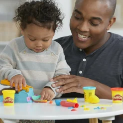 PLAY-DOH , la fabbrica del divertimento, playset di attività manuali, pasta modellabile in 3 colori><noscript><img width=