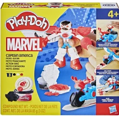 PLAY-DOH la moto di captain america> Plastilina E Pasta Modellabile