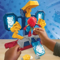 PLAY-DOH marvel – iron man armor maker lab, set da gioco laboratorio delle armature di iron man> Plastilina E Pasta Modellabile