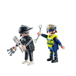 Playmobil 71804 – duopack poliziotto e scassinatore per bambini dai 4 anni><noscript><img width=