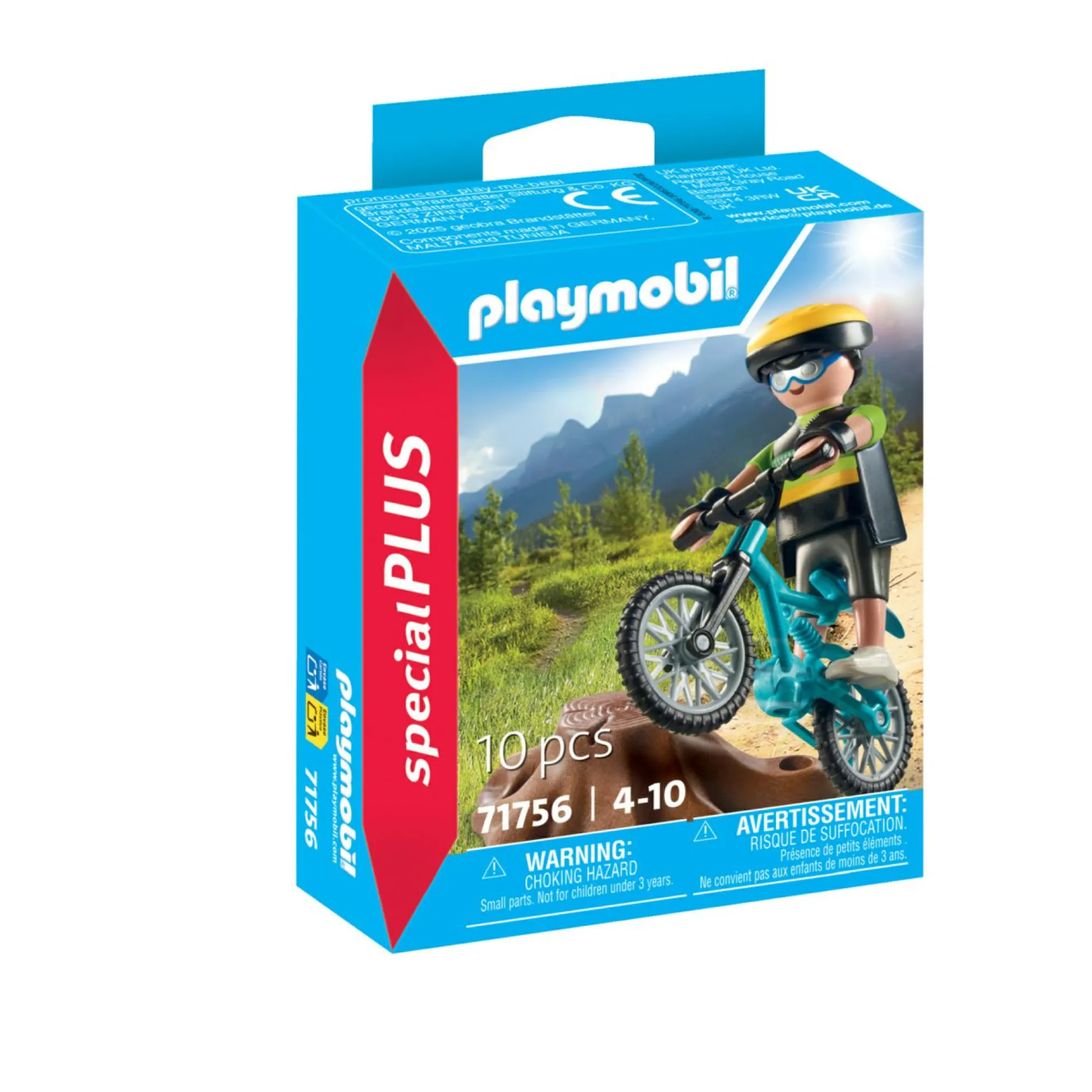 Playmobil 71756 – special plus mountain biker per bambini dai 4 anni> Mondi Immaginari