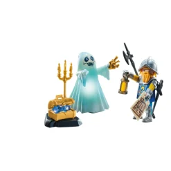 Playmobil 71797 – starter pack fantasma luminoso e cavaliere per bambini dai 4 anni><noscript><img width=