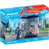 Playmobil 71733 – starter pack interrogatorio della polizia per bambini dai 4 anni> Mondi Immaginari