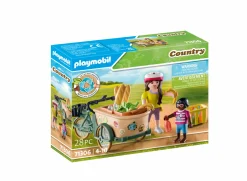 Playmobil 71306 contadina con bicicletta da carico per bambini dai 4 anni> Mondi Immaginari