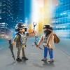 Playmobil  71505 duopack poliziotto e ladro per bambini dai 4 anni in su> Mondi Immaginari