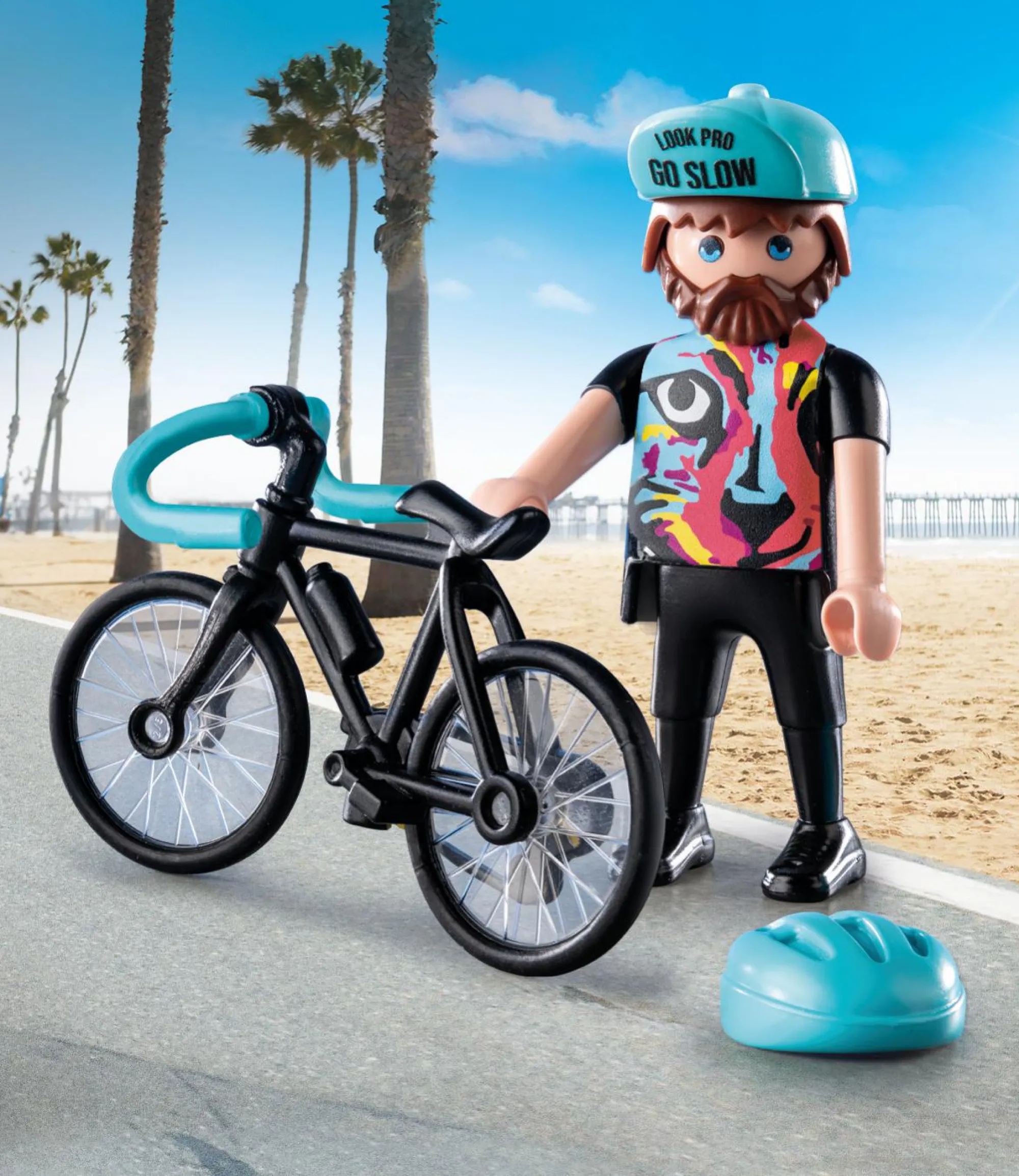 Playmobil 71478 special plus ciclista su strada per bambini dai 4 anni> Mondi Immaginari