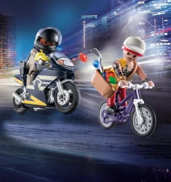 Playmobil 71255: starter pack forze speciali e ladro giocattolo per bambini dai 4 anni> Mondi Immaginari