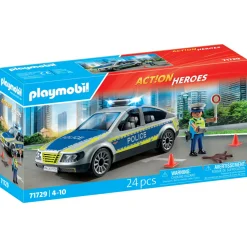 Playmobil action heroes 71729 – auto della polizia per bambini dai 4 anni> Mondi Immaginari