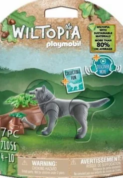Playmobil - animaux 71056 lupo -wiltopia – fatto in materiali sostenibili> Mondi Immaginari