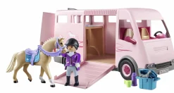 Playmobil country 71237 trasporto cavalli per bambini dai 4 anni in su><noscript><img width=