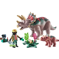 Playmobil dinos 71821 triceratopo e cucciolo – 4+ anni><noscript><img width=