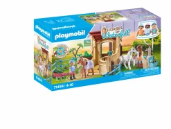 Playmobil horse of waterfall 71494 scuderia con recinto per bambini dai 4 anni> Mondi Immaginari