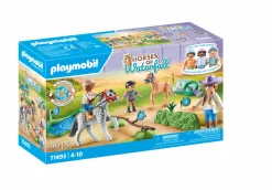 Playmobil horse of waterfall 71495  torneo di equitazione dei pony per bambini dai 4 anni> Mondi Immaginari