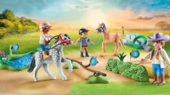 Playmobil horse of waterfall 71495  torneo di equitazione dei pony per bambini dai 4 anni> Mondi Immaginari