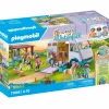 Playmobil horse of waterfall 71493  trasporto cavalli e stalla per bambini dai 4 anni> Mondi Immaginari