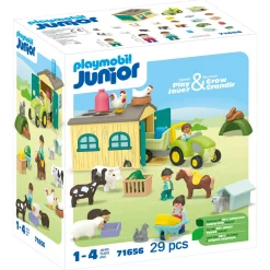 Playmobil junior 71656 allegra fattoria playset eco-sostenibile per bambini 1-4 anni> Mondi Immaginari