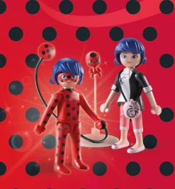 Playmobil miraculous 71336 : marinette & ladybug per bambini dai 4 anni> Mondi Immaginari