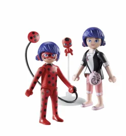 Playmobil miraculous 71336 : marinette & ladybug per bambini dai 4 anni><noscript><img width=