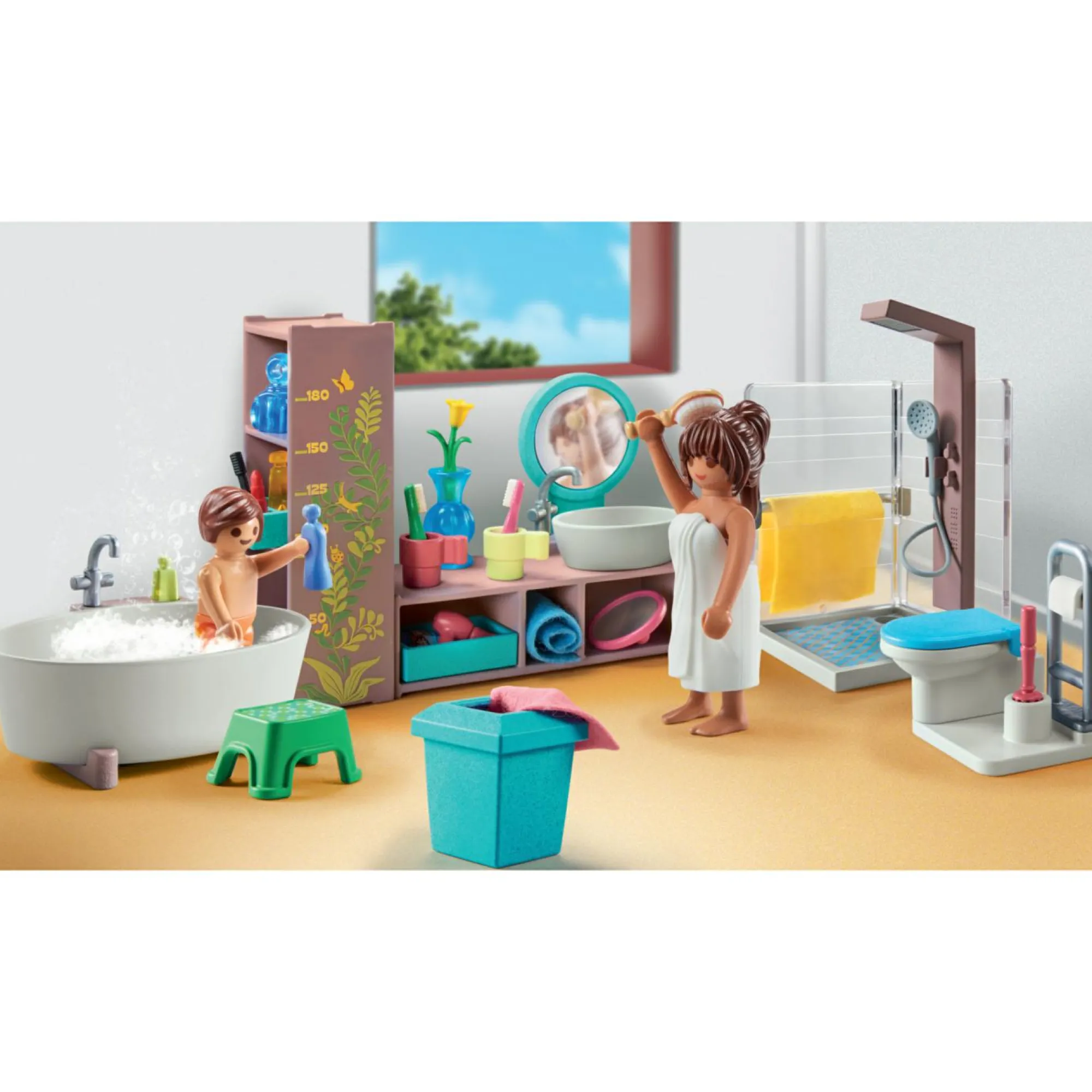 Playmobil my life 71611 bagno con vasca – 4+ anni> Mondi Immaginari