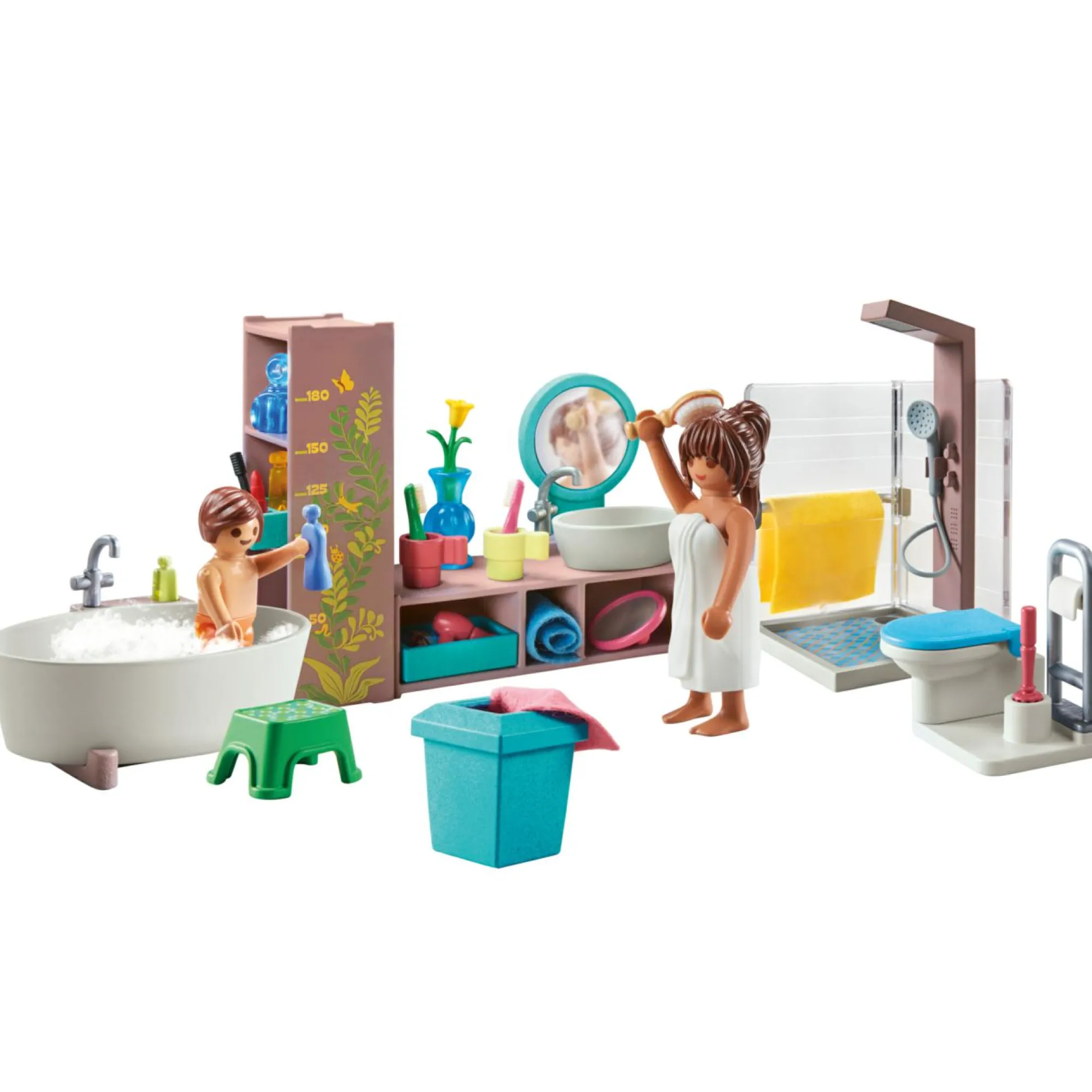 Playmobil my life 71611 bagno con vasca – 4+ anni> Mondi Immaginari