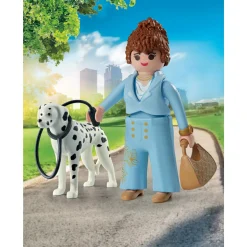 Playmobil my life 71736 dalmata con personaggio – 4+ anni> Mondi Immaginari