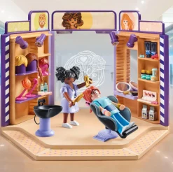 Playmobil my life 71535 parrucchiera per bambini dai 5 anni> Mondi Immaginari