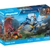 Playmobil novelmore combattimento con drago – giocattolo per bambini dai 4 anni> Mondi Immaginari