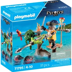 Playmobil pirates 71795 pirata con balestra – 4+ anni> Mondi Immaginari