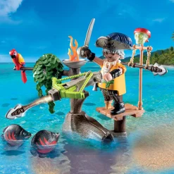 Playmobil pirates 71795 pirata con balestra – 4+ anni> Mondi Immaginari