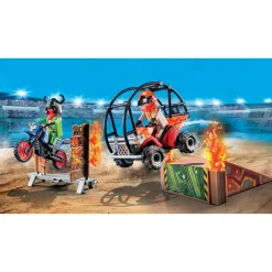 Playmobil promo pack 71808 – stunt show per bambini dai 4 anni> Mondi Immaginari