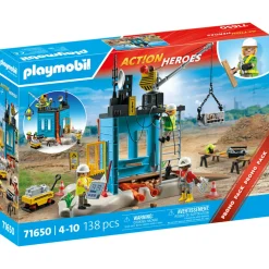 Playmobil promo pack 71650 cantiere per bambini dai 4 anni> Mondi Immaginari