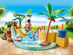 Playmobil promo pack 71529 piscina con vasca idromassaggio per bambini dai 4 anni> Mondi Immaginari