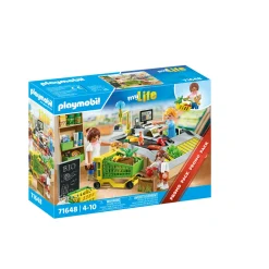 Playmobil promo pack 71648 supermercato bio per bambini dai 4 anni> Mondi Immaginari