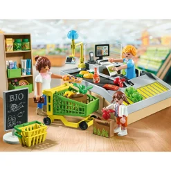 Playmobil promo pack 71648 supermercato bio per bambini dai 4 anni> Mondi Immaginari