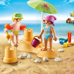 Playmobil special plus 71581 bambini con castello di sabbia per bambini dai 4 anni> Mondi Immaginari