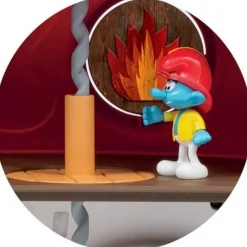 Puffi Playset caserma dei pompieri dei con puffo tontolone esclusivo – gioco interattivo – 3+ anni><noscript><img width=