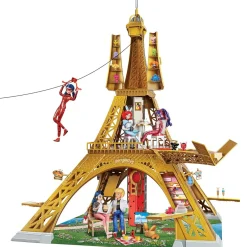 Playset deluxe paris miraculous – torre di parigi 1,20m con 40 accessori  – lady bug miracolous><noscript><img width=