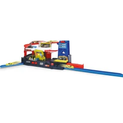 MOTOR & CO. Playset formula 1 con piste e montacarichi – pit stop funzionale per macchinine – motor&co> Garage E Circuiti