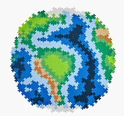 Plus-Plus puzzle by number earth 800pcs><noscript><img width=