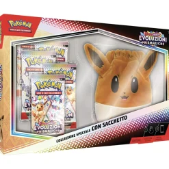 POKEMON – collezione speciale sacchetto espansione scarlatto e violetto evoluzioni prismatiche> Giochi Di Carte
