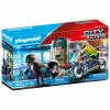 Playmobil Poliziotto in moto e ladro> Mondi Immaginari