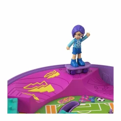 Polly Pocket – cofanetto partita di calcio con accessori, giocattolo per bambini 4+ anni, hcg14><noscript><img width=