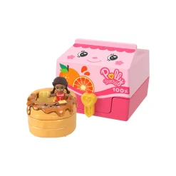 Polly Pocket – tiny take out reveal, cofanetto a tema merenda con mini bambola, veicolo e quattro accessori><noscript><img width=