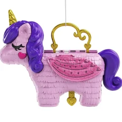 Polly Pocket - unicorno magiche sorprese playset con micro bambole polly e lila e tanti accessori> Mini Dolls