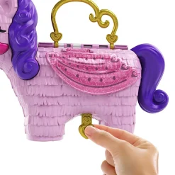 Polly Pocket - unicorno magiche sorprese playset con micro bambole polly e lila e tanti accessori><noscript><img width=
