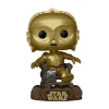 FUNKO POP! Pop star wars: rotj 40th- c3p0 in chair> Funko Da Collezione|Action Figures