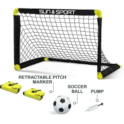 SUN&SPORT Porta calcio pieghevole><noscript><img width=