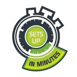 SUN&SPORT Porta calcio pieghevole><noscript><img width=