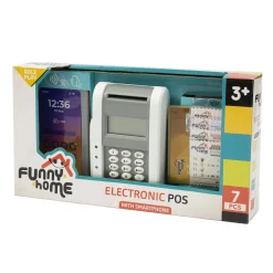 FUNNY HOME Pos elettronico giocattolo con smartphone –><noscript><img width=